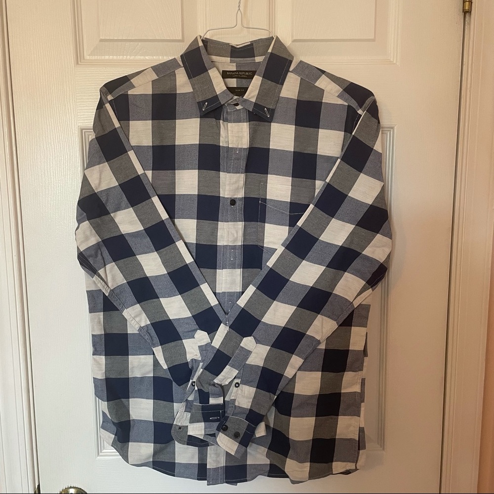 Men’s Luxe Flannel Button Down Shirt
